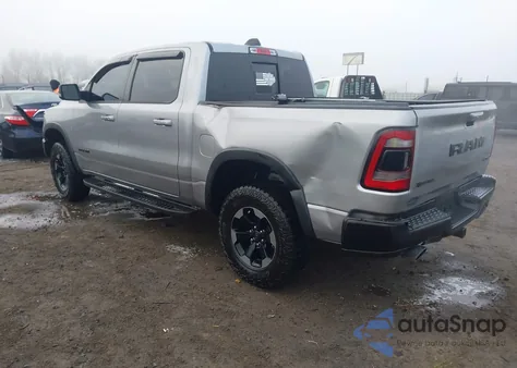 2020 Ram 1500 Rebel 4X4 5'7 Box z USA, uszkodzony, nr VIN 1C6SRFLT3LN358814